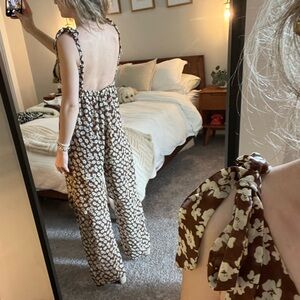 Urban outfitters floral jumpsuit